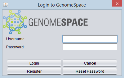 GenomeSpace Login.png